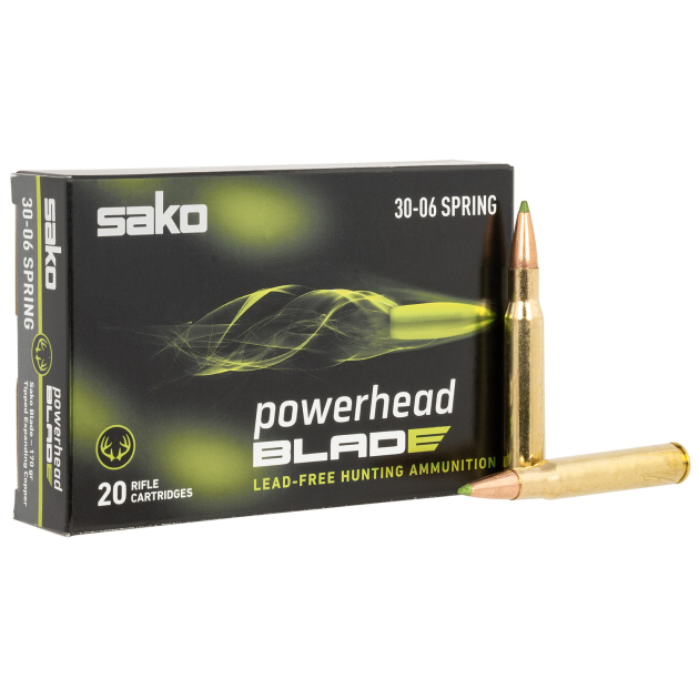 SAKO (TIKKA)  PowerHead Blade 30-06Springfield 170gr 20 Per Box/10 Case