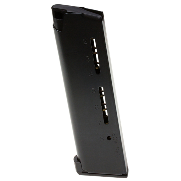 Wilson Combat 500BCHD ETM  8rd Detachable w/ Lo-Profile Steel Floor Plate 45 ACP+P Fits Wilson Combat 1911 Elite Tactical Black Stainless Steel