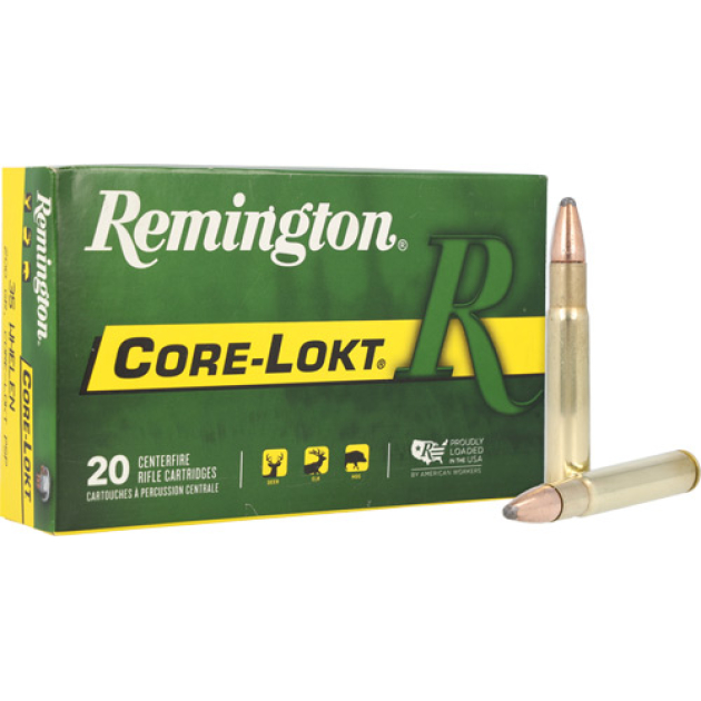 REMINGTON 35 WHELEN 200GR - CORE-LOKT PSP 20RD 10BX/CS