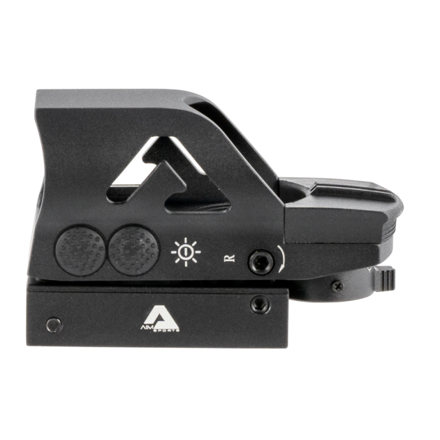 Aim Sports RT506C Full-Size Reflex Sight  Matte Black 1x34mm Red/Green Multi Reticle
