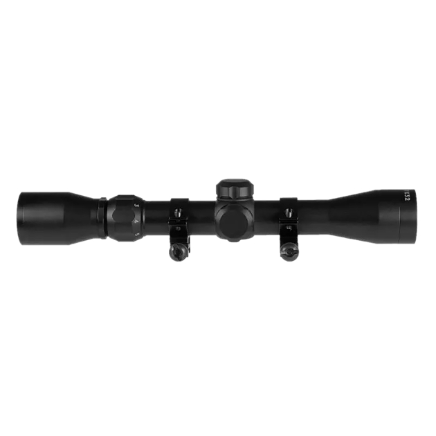 TruGlo TG-853940B Trushot  Black Anodized 3-9x40mm 1" Tube Duplex Reticle w/Rings