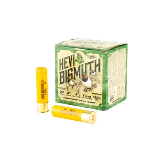 HEVI BISMUTH 20GA 3" #4 25/250