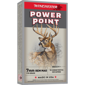 WINCHESTER SUPER-X 7MM REM MAG - 175GR POWER POINT 20RD 10BX/CS