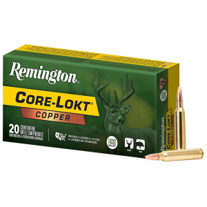 Remington Ammunition R27858 Core-Lokt Copper 300WinMag 180gr Copper Hollow Point 20 Per Box/10 Case