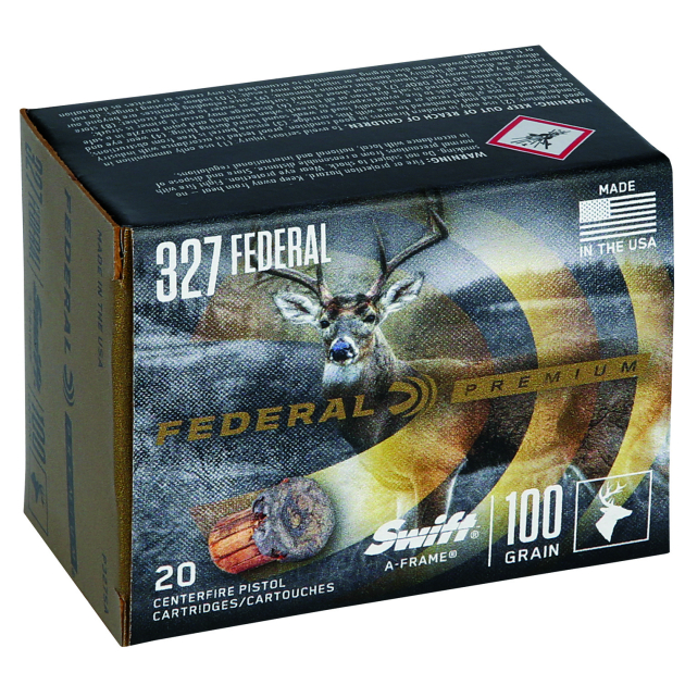 Federal P327SA Premium  327FederalMag 100gr Swift A Frame 20 Per Box/10 Case