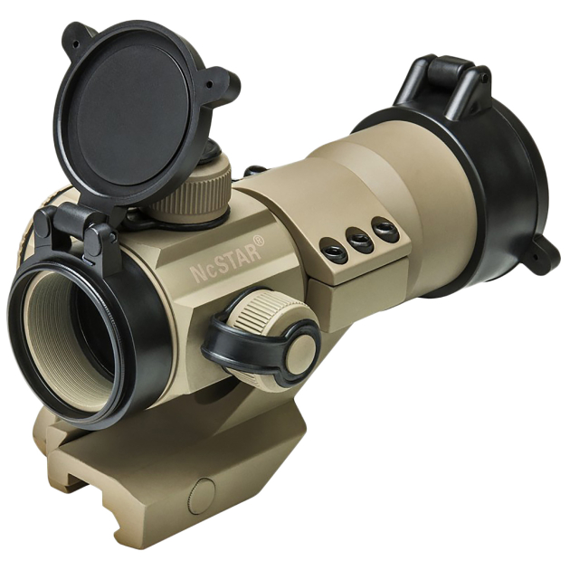 NcStar DRGB135T 35mm Red/Green/Blue Dot Optic  Tan Powder Coated 1 x 35 mm 3 MOA  Red/Green/Blue Dot