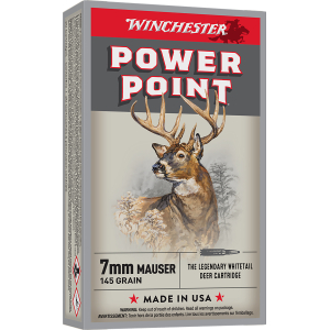 Winchester Ammo X7MM1 Super X  7mmMauser 145gr Power Point 20 Per Box/10 Case