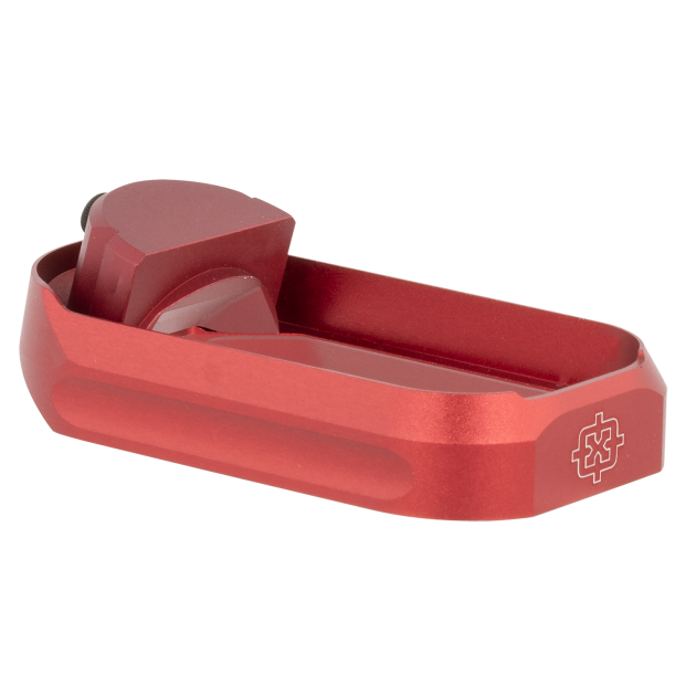 Cross Armory CRGFMWRD Flared Magwell  Compatible w/Glock Gen1-3 Red Anodized Aluminum
