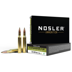 Nosler 40238 E-Tip  25-06Rem 100gr E Tip Lead Free 20 Per Box/10 Case