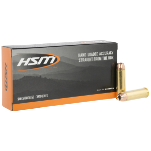 HSM 500SW1N Classic  500 S&W Mag 350 gr Jacket Hollow Point 20 Per Box/ 25 Case