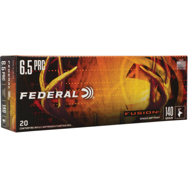 FEDERAL FUSION 6.5 PRC - 140GR FUSION 20RD 10BX/CS