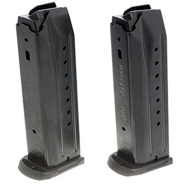 Ruger 90449 SR9C Value Pack 17rd Magazine Fits Ruger SR/SRc/9E 9mm Luger Blued 2 Pack