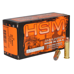 HSM 35722N Pro Pistol  357 Mag 158 gr Jacketed Soft Point 50 Per Box/ 10 Case