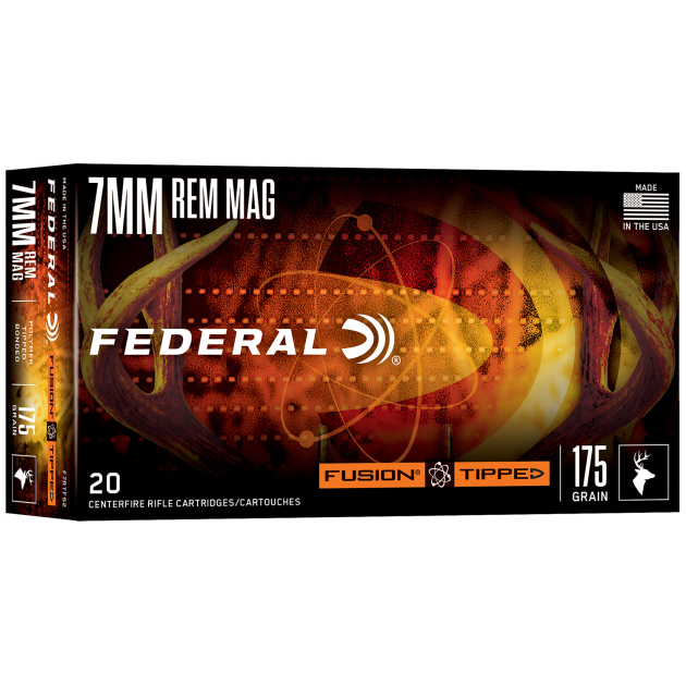 Federal F7RTFS2 Fusion  7mm 175gr Bonded Soft Point 20 Per Box/10 Case