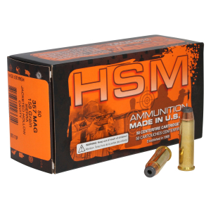 HSM 35723N Pro Pistol  357 Mag 158 gr Jacketed Hollow Cavity 50 Per Box/ 10 Case