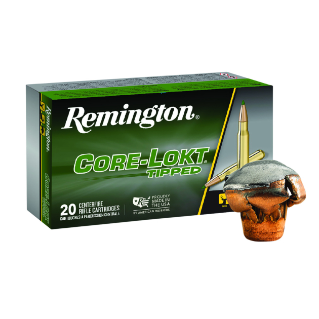 Remington Ammunition 29043 Core-Lokt Tipped  300WSM 150gr Core-Lokt Tipped 20 Per Box/10 Case