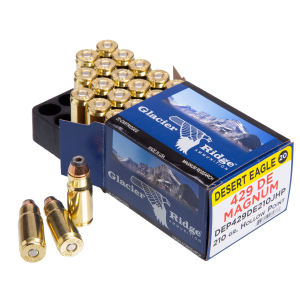 Magnum Research DEP429DE210J Desert Eagle  429DE 210gr Jacketed Hollow Point 20 Per Box/25 Case