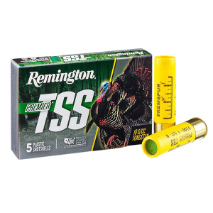 Remington Ammunition 28063 Premier TSS Turkey 20 Gauge 3" 1 1/2 oz Tungsten 7 Shot 5 Per Box/ 10 Cs