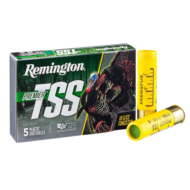 Remington Ammunition 28063 Premier TSS Turkey 20 Gauge 3" 1 1/2 oz Tungsten 7 Shot 5 Per Box/ 10 Cs