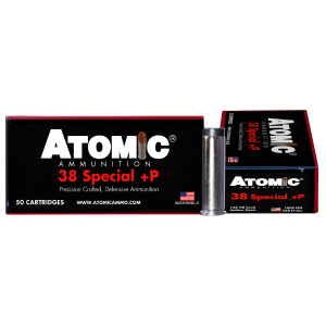 Atomic Ammunition 419 Pistol Precision Craft 38Special +P 148gr Lead Hollow Point 50 Per Box/10 Case