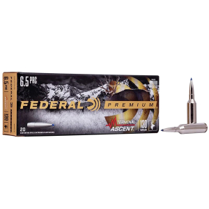 Federal P65PRCTA1 Premium Terminal Ascent 6.5PRC 130gr 20 Per Box/10 Case