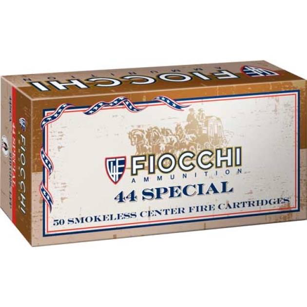FIOCCHI 44 SW SPECIAL 210GR - LEAD-FP 50RD 10BX/CS