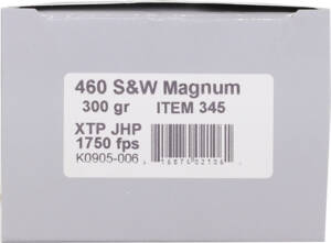 UNDERWOOD 460 SW MAG 300GR - XTP JHP 20BX/10CS - Image 2