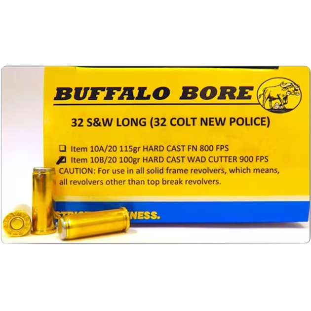 Buffalo Bore Ammunition 3G20 Buffalo-Barnes Strictly Business 45Colt +P 225gr Barnes VOR-TX XPB Lead Free 20 Per Box/12 Case