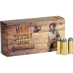 HSM COWBOY 38-40 WIN 180GR - RNFP 50RD 10BX/CS