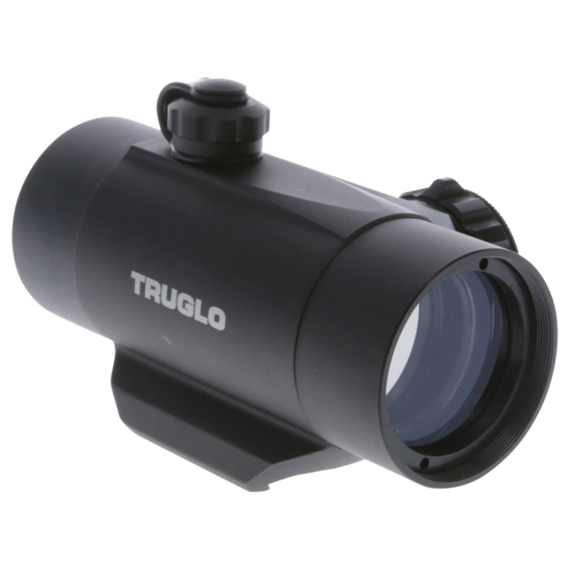 TruGlo TGTG8030B3 Traditional Dot Sight  Matte Black 1 x 30 mm 5 MOA/3.5 MOA/2 MOA Red Descending Dots