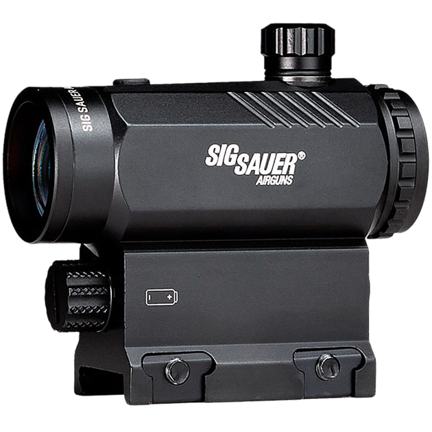 Sig Sauer Airguns AIRR5 AIR R5 Mini Red Dot Sight  Black Anodized 1 x 20 mm 3 MOA Red Dot