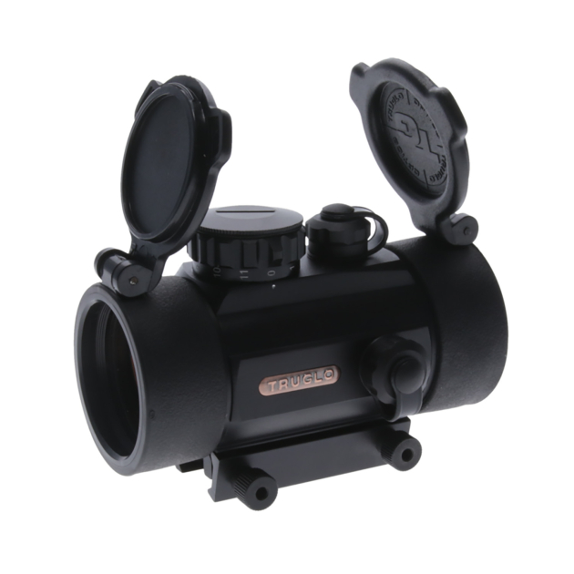 TruGlo TGTG8040B Traditional  Anodized Matte Black 1x40mm 5 MOA Red Dot Reticle