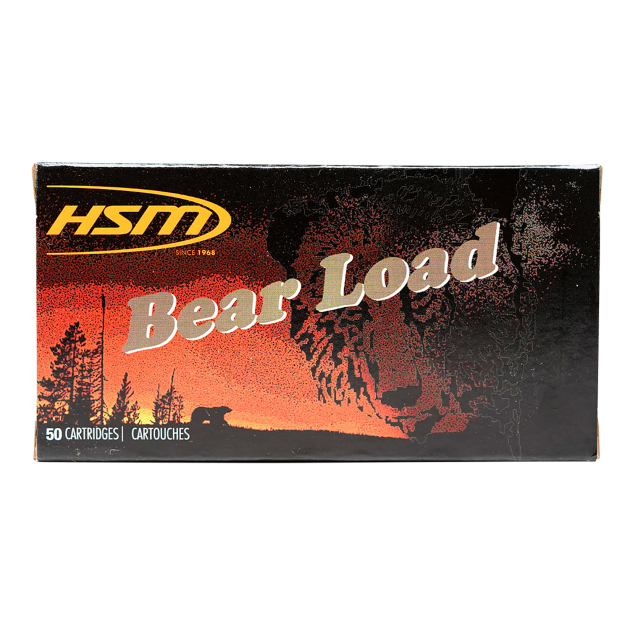 HSM 45C7N Bear Load  45 Colt +P 325 gr Wide Flat Nose 50 Per Box/ 10 Case