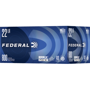 FEDERAL 22LR 40GR LEAD-RN - 1200FPS 800RD 4BX/CS
