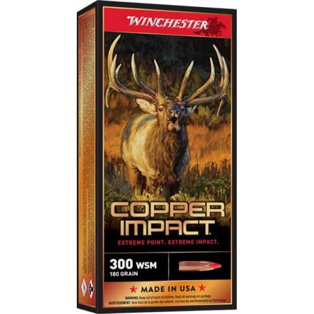 WINCHESTER COPPER IMPACT 300 - WSM 180GR 20RD 10BX/CS