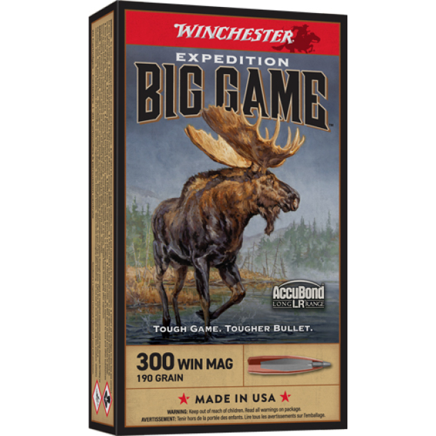 WINCHESTER EXPEDITION 300 WIN - MAG 190GR ACCUBOND 20RD 10BX/C