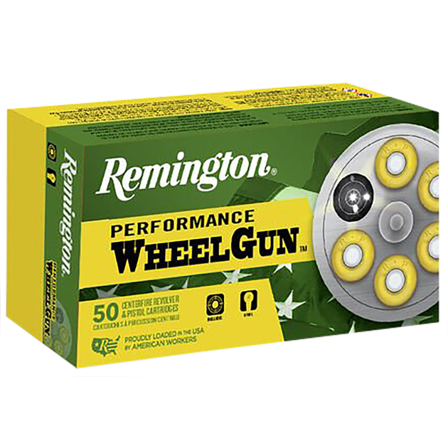 Remington Ammunition 22333 Performance WheelGun  44S&WSpl 246gr Lead Round Nose 50 Per Box/10 Case