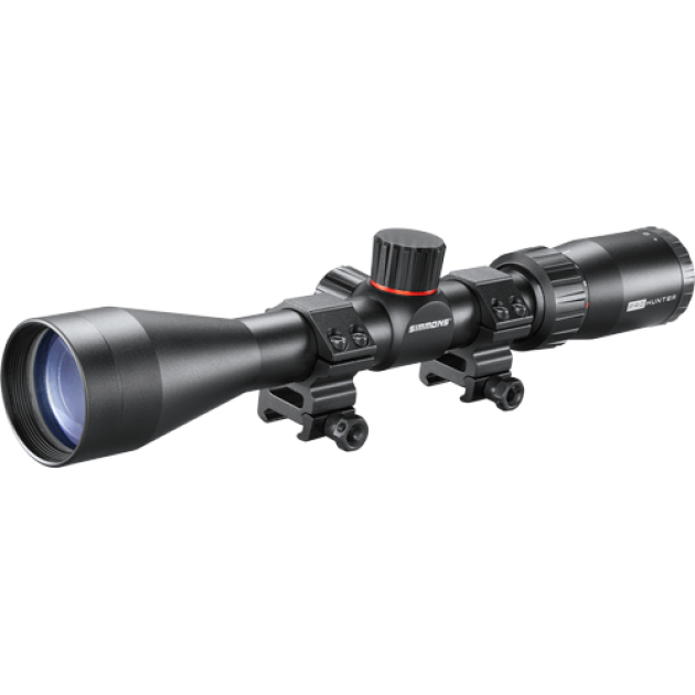 SIMMONS SCOPE PRO HUNTER - 3-9X40 TRUPLEX W/RINGS BLACK