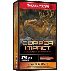 WINCHESTER COPPER IMPACT 270 - WSM 130GR XP 20RD 10BX/CS