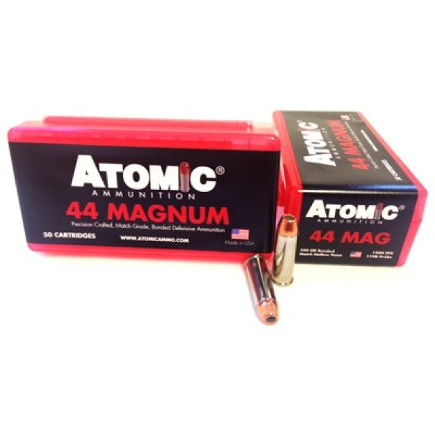 ATOMIC 44 REM MAG 240GR MATCH - HP 50RD 10BX/CS