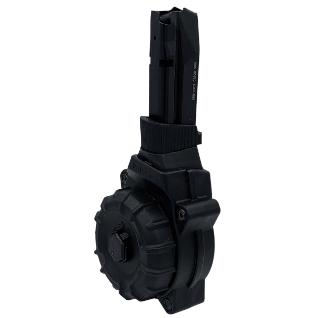 ProMag DRMA109   30rd Drum 9mm Fits Shadow Systems CP920 Black DuPont Zytel Polymer