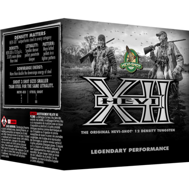 HEVI-SHOT XII-12 DENSITY 28GA - 3" 1OZ #6 25RD 10BX/CS