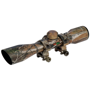 TruGlo TG8504CD Compact  Realtree APG 4x 32mm 1" Tube Diamond Reticle w/Rings