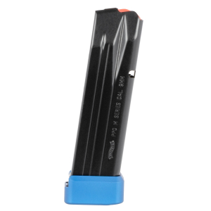 Walther Arms 2836335 PPQ  15rd/17rd 9mm Luger Fits Walther PPQ M2/SF Pro Blued/Black Steel