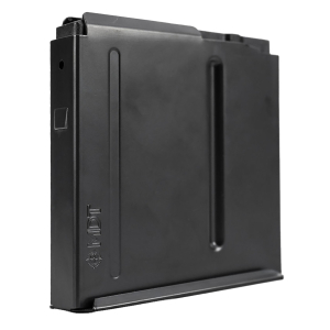 Mdt Sporting Goods Inc 105123BLK AICS Magazine  5rd Extended 300 PRC Long Action Magnum (CIP 3.80" L) Black Steel