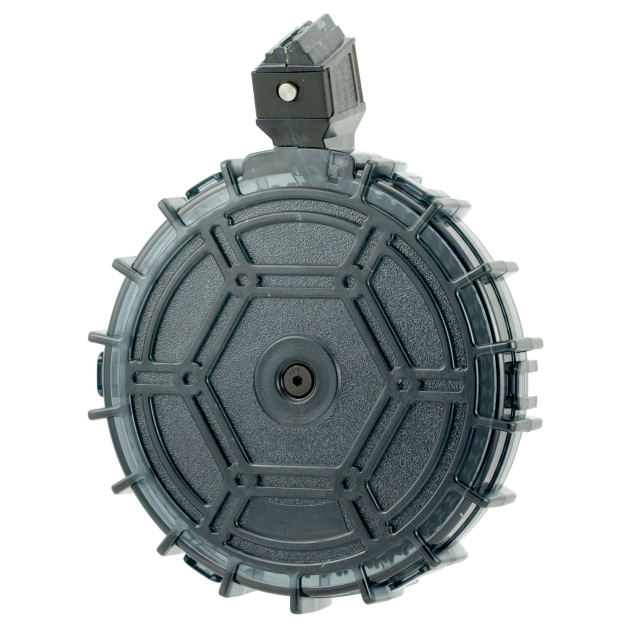 ProMag RUGA30 Ruger 10/22  70rd Drum 22 LR Fit Ruger 10/22/Ruger Charger Black Polycarbonate