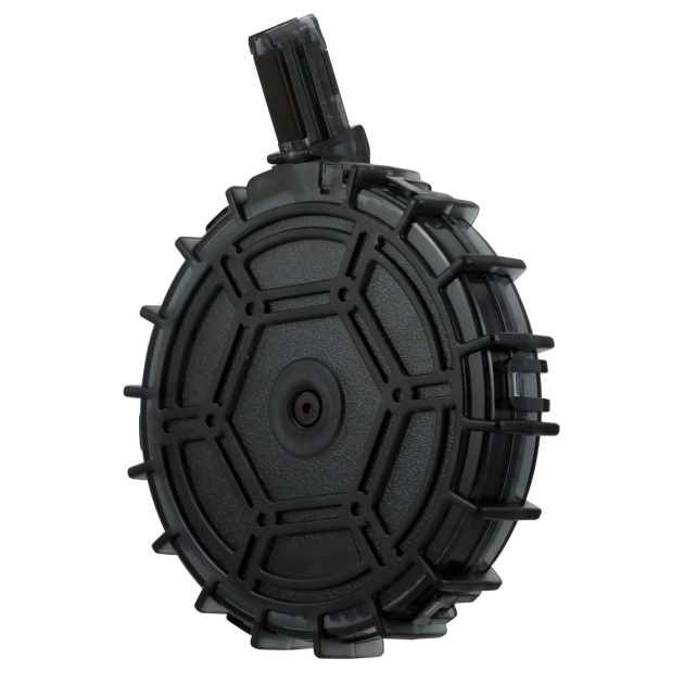 ProMag REMA4 Standard  70rd Drum 22 LR Fits Remington 597 Smoke Polycarbonate