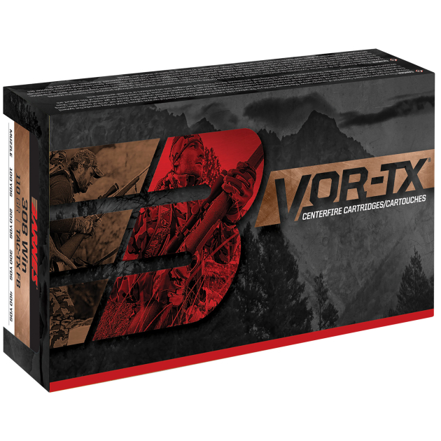 Barnes Bullets 22013 VOR-TX Rifle 300Wthby Mag 180gr Tipped TSX Boat Tail 20 Per Box/10 Case