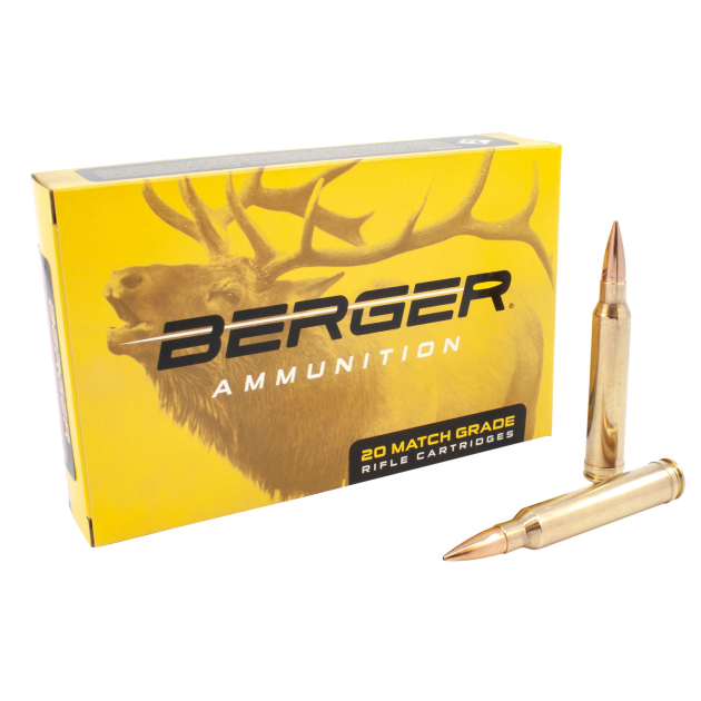 Berger Bullets 70020 Classic Hunter  300Win Mag 185gr Hybrid Boat Tail 20 Per Box/10 Case