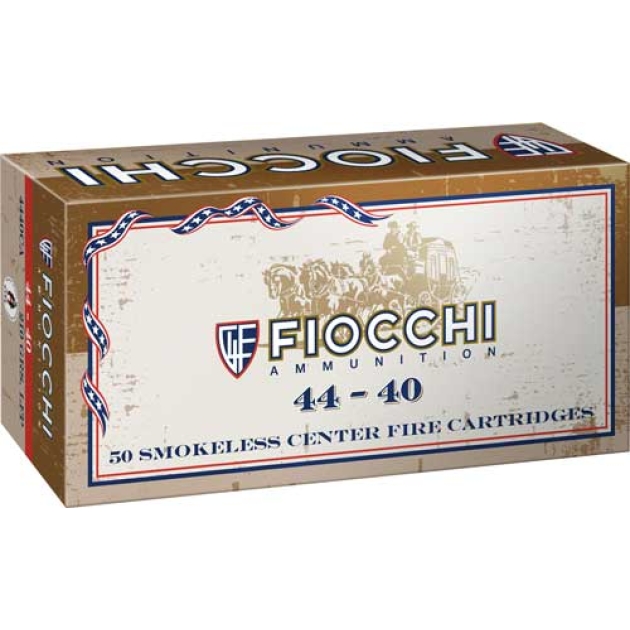 FIOCCHI 44-40 WIN 240GR - LEAD-RN FP 50RD 10BX/CS